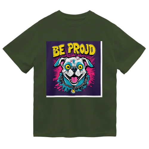 Be proudわんちゃんバンドT ドライTシャツ