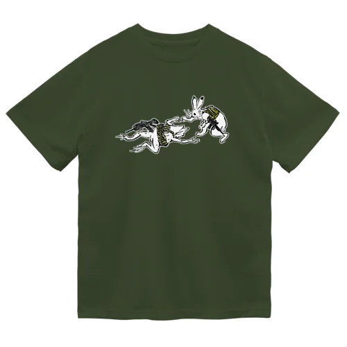 サバイバル鳥獣戯画 ドライTシャツ