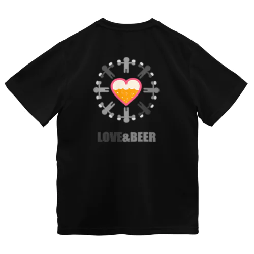 【バックプリント】LOVE & BEER Dry T-Shirt