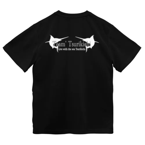 ホワイト釣キチTシャツ ドライTシャツ