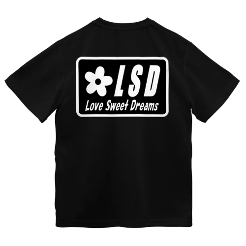 BP　LSD LOGO　白枠 ドライTシャツ