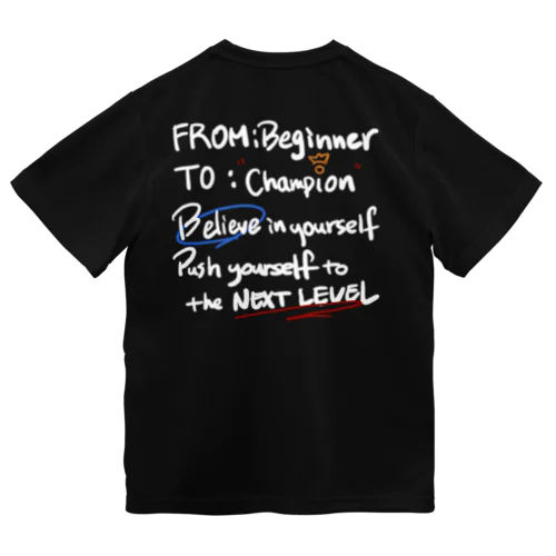 To champion ver.2 ドライTシャツ