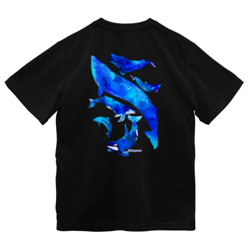 星空ぽいクジラたち Dry T-Shirt