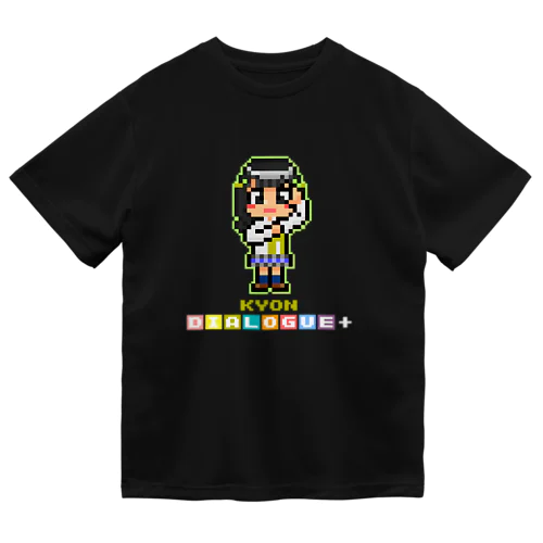 ドットDIALOGUE＋ きょん推しドライTシャツ(黒) ドライTシャツ