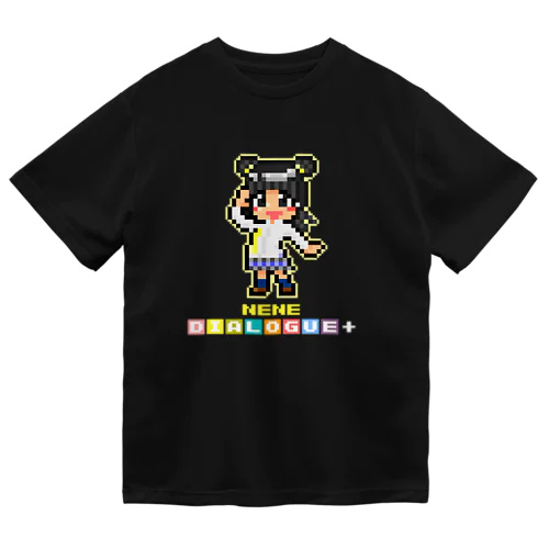 ドットDIALOGUE＋ ねーね推しドライTシャツ(黒) ドライTシャツ