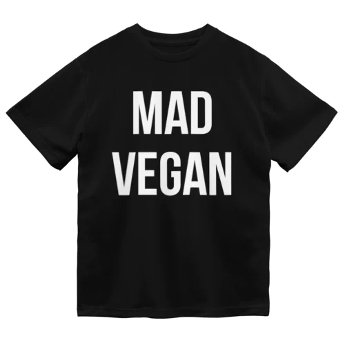 mad vegan（白文字） ドライTシャツ