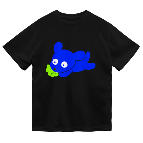 ホップくわえたワンコ ドライTシャツ