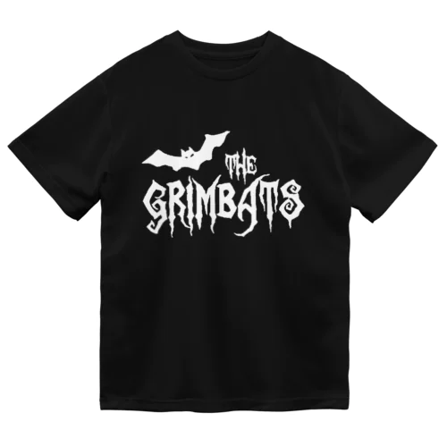 THE GRIMBATS logo-1 White ドライTシャツ