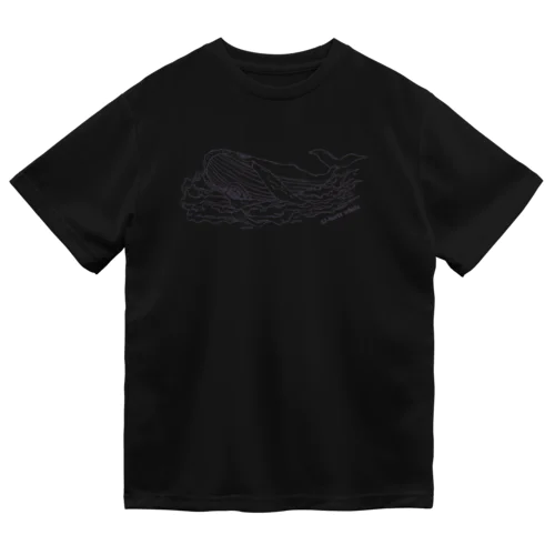 世界でもっとも孤独なクジラとラジオ【チャリティー】 Dry T-Shirt