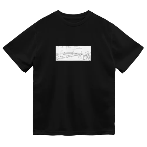 街を歩くネコとネズミ Dry T-Shirt