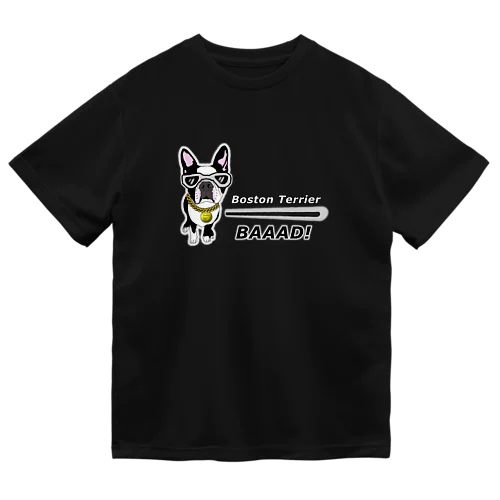 イケてるボストンテリア ドライTシャツ