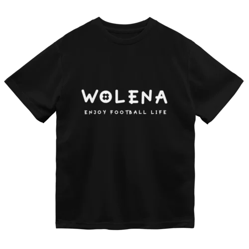 WOLENA ロゴ ドライTシャツ