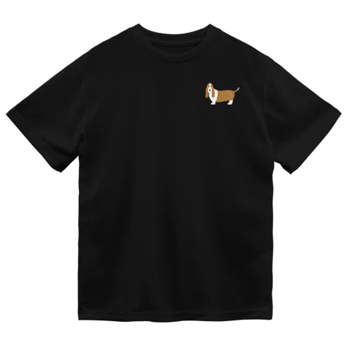 バセット・ハウンド(ワンポイント) Dry T-Shirt