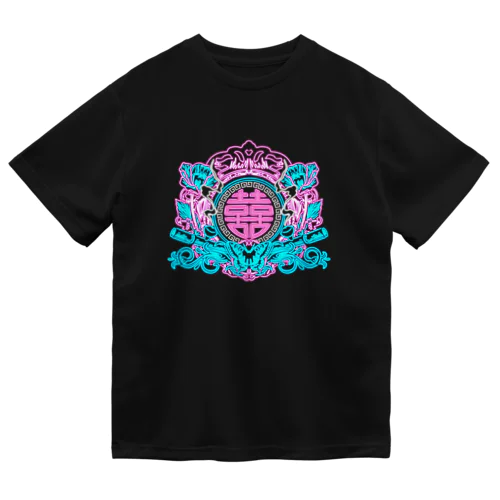 NEON幻想阿片中華紋  ドライTシャツ