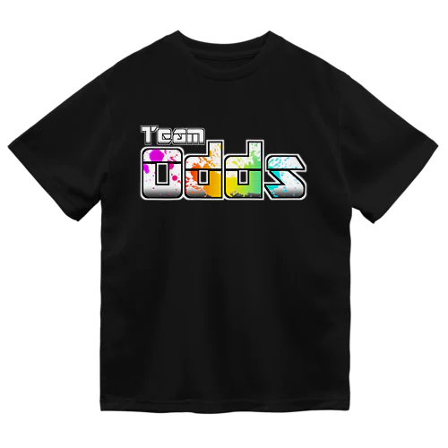 TeamOdds ホワイトロゴマーク ドライTシャツ