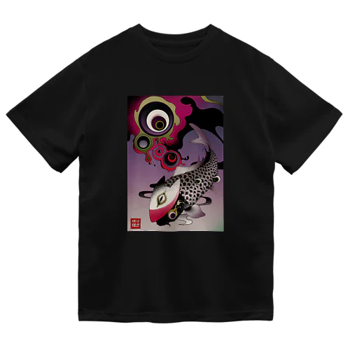 鯉「怪」 ドライTシャツ