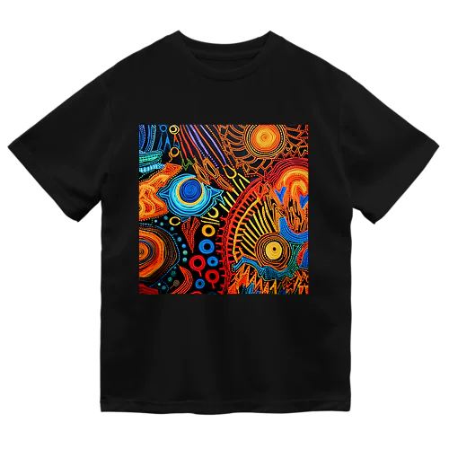 Psychede Calico #1 ドライTシャツ