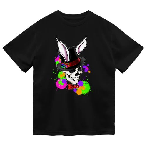 うさドクロ💀紳士🐰 ドライTシャツ