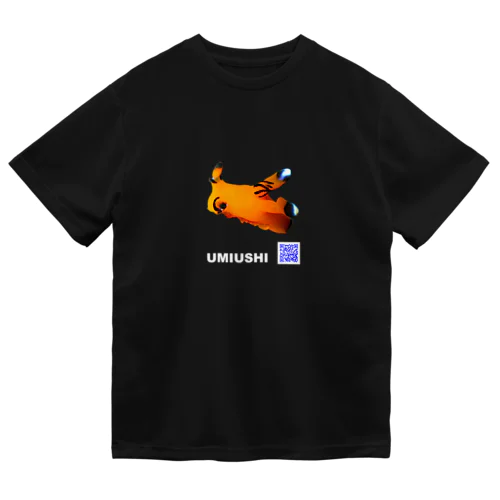 ウミウシ 003 白文字 Dry T-Shirt