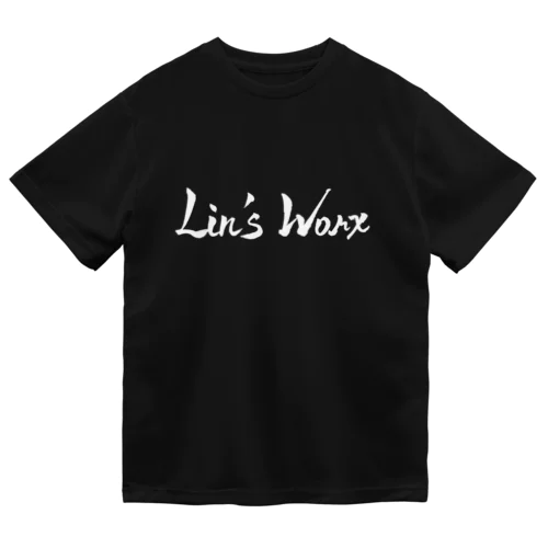 Lin's Worx（白字_ヨコ） ドライTシャツ