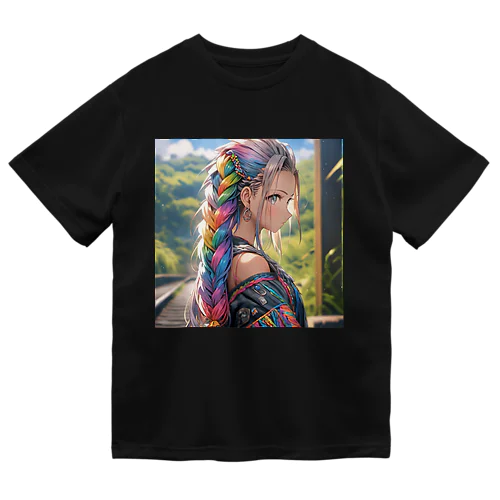 レインボウ娘 Dry T-Shirt