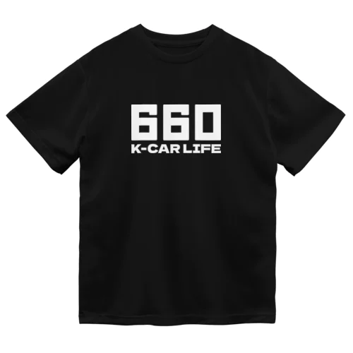 660軽カーライフ 軽自動車 ホワイト ドライTシャツ