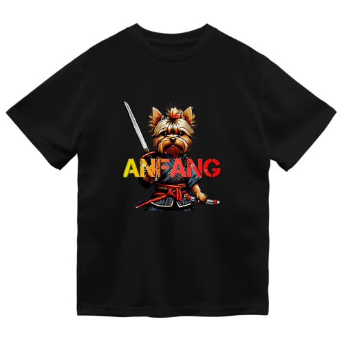 ANFANG SAMURAI YORKIE ドライTシャツ