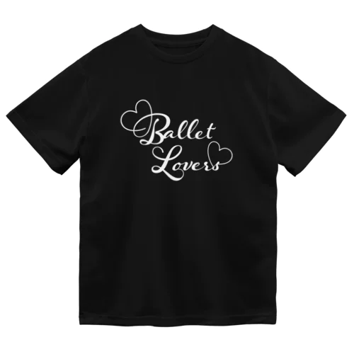 Ballet Lovers white ドライTシャツ