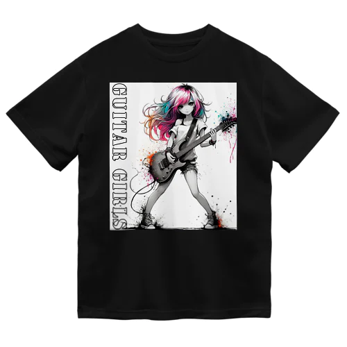 GUITAR GIRLS1 ドライTシャツ