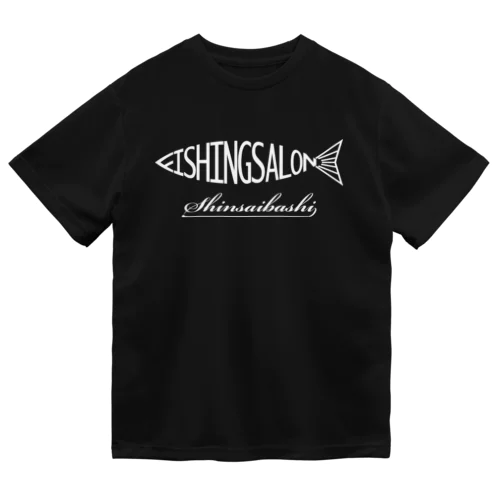 FSSフィッシュロゴ（白） ドライTシャツ
