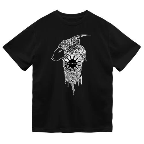 夢羊  黒 Dry T-Shirt