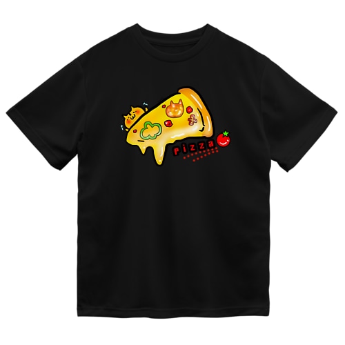 ねこピザ① Dry T-Shirt