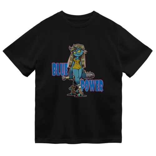 “BLUE POWER” Dry T-Shirt