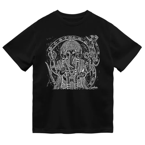 ガネーシャ神022 ドライTシャツ