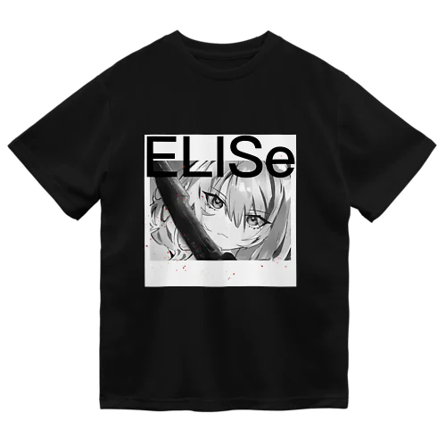 【黒】ELISe ドライTシャツ