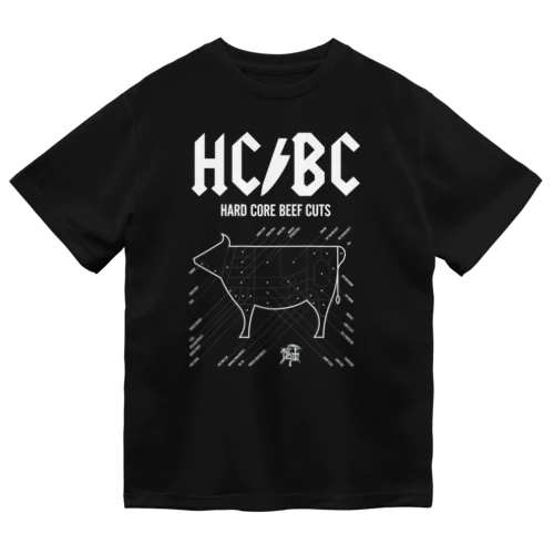 HCBC💀 WhitePrint ドライTシャツ