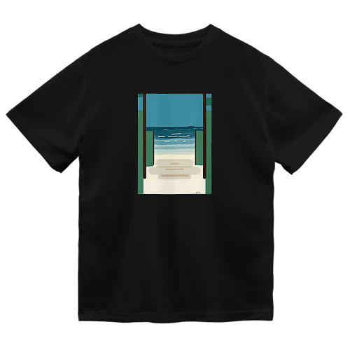 海　木のトンネル Dry T-Shirt