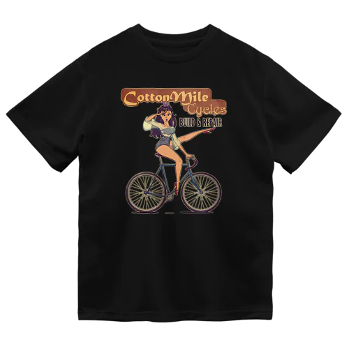 "Cotton Mile Cycles" ドライTシャツ