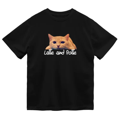 【ドライTシャツ】ラテ子のお目目がたまらん【Tシャツ】 ドライTシャツ