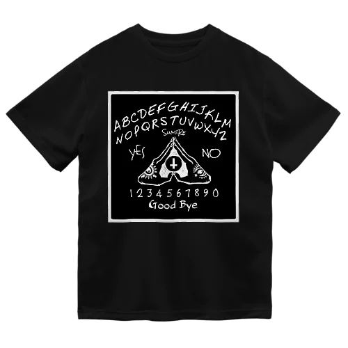 ウィジャボード　Ouija　黒 Dry T-Shirt