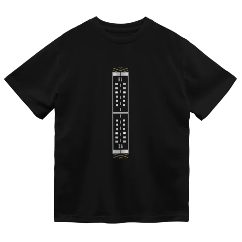 RWY18/36(マーキング) Dry T-Shirt