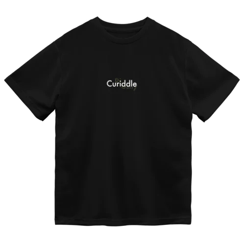SimpleCuriddle_白字 ドライTシャツ
