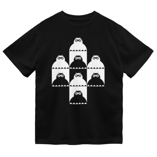 重ねたぬきケーキ白 Dry T-Shirt