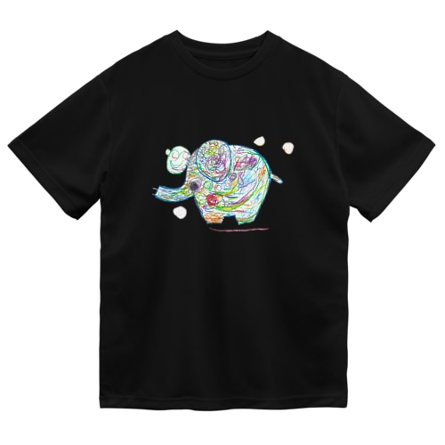 思い出のぞう Dry T-Shirt