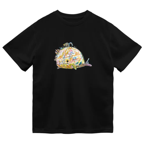 幸せなくじら Dry T-Shirt