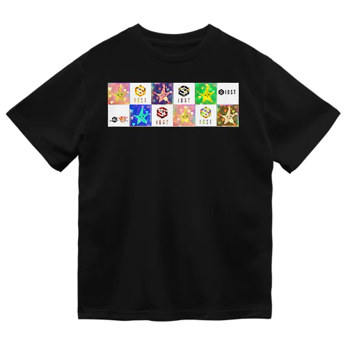 IOST【ロゴ+如月スター】 ドライTシャツ