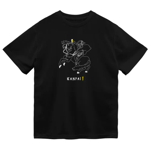 偉人 × BEER（ナポレオン）白線画 ドライTシャツ