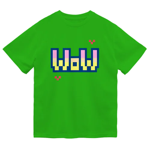 WOW❤ドット絵文字 Dry T-Shirt