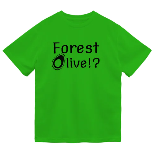 森のオリーブ？ Dry T-Shirt