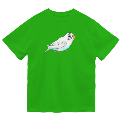 セキセイインコのピーコちゃん ドライTシャツ